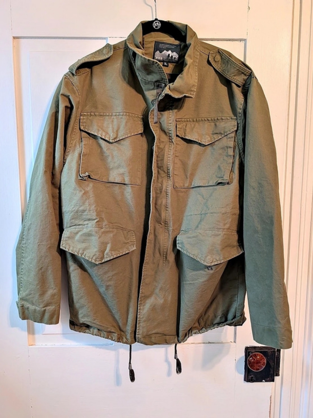 BG Casual Jacket Military Field Jacket Green XL
